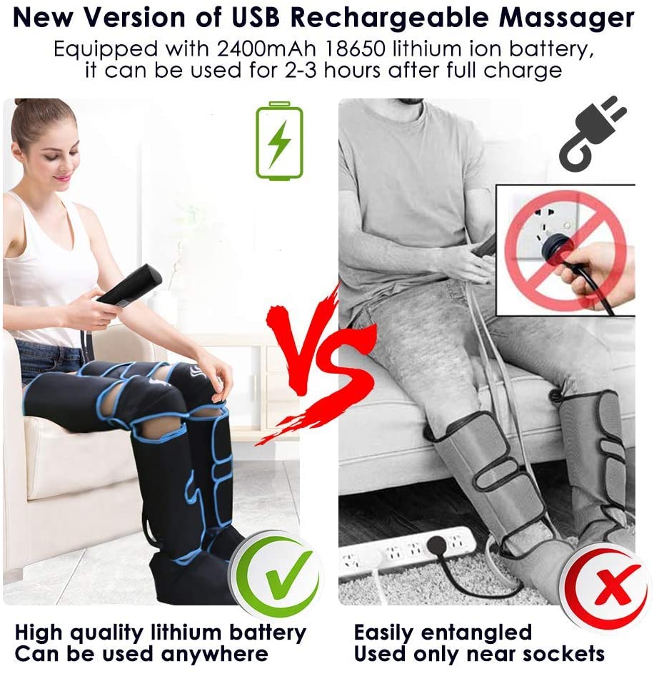 Upgraded Air Compression Leg Massager