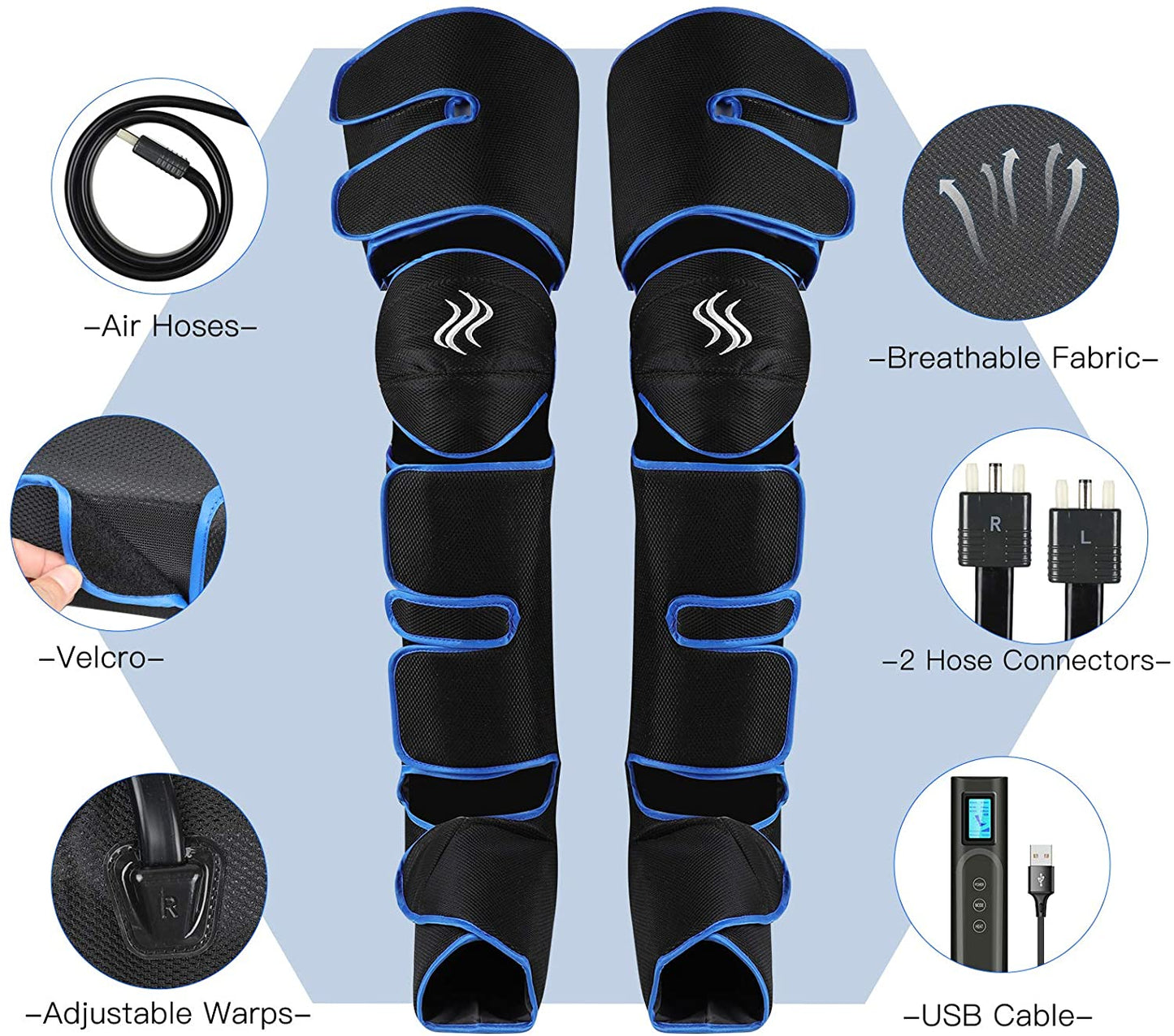 Upgraded Air Compression Leg Massager