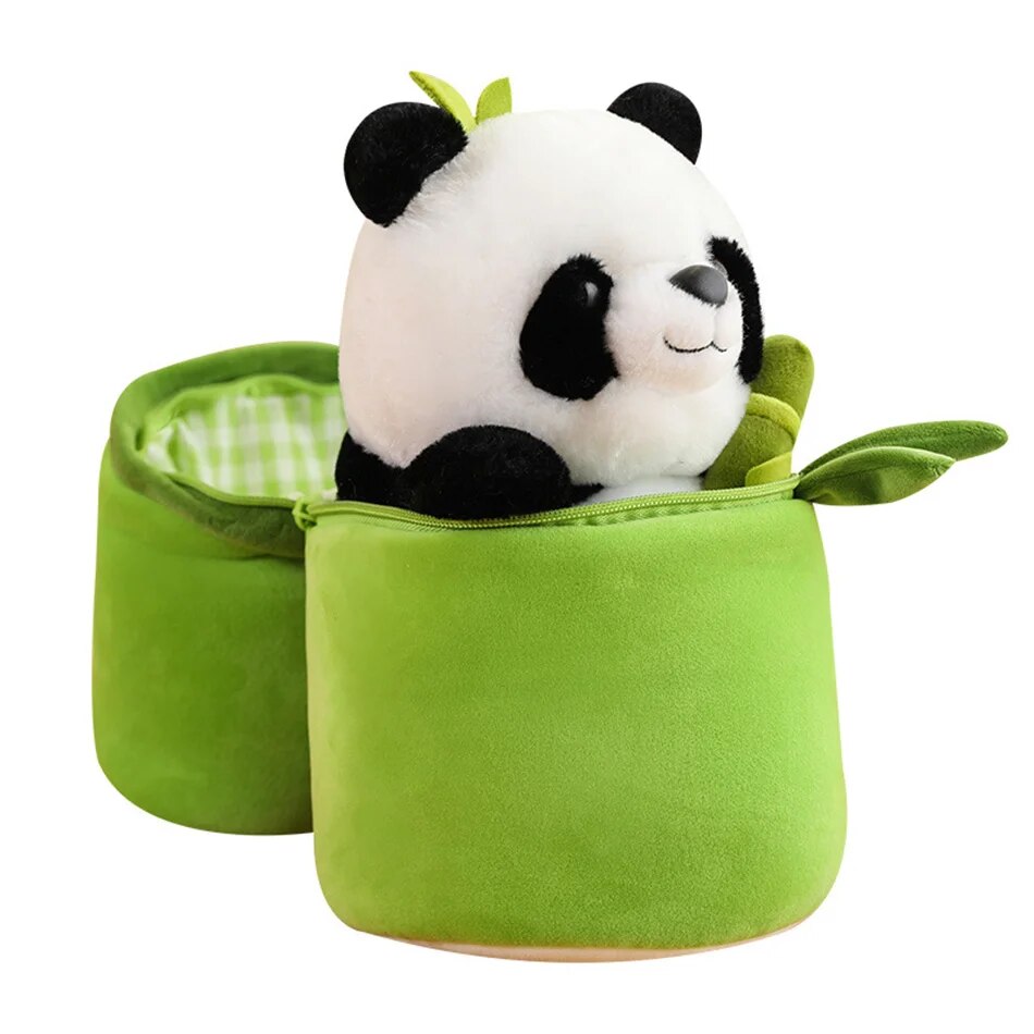 -20% Bamboo Tube Panda Plush