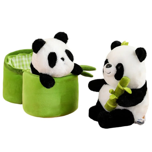 -20% Bamboo Tube Panda Plush
