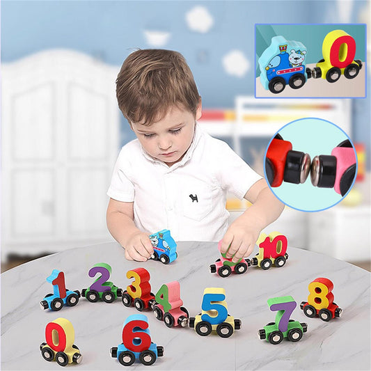 -30% Wooden Number Train