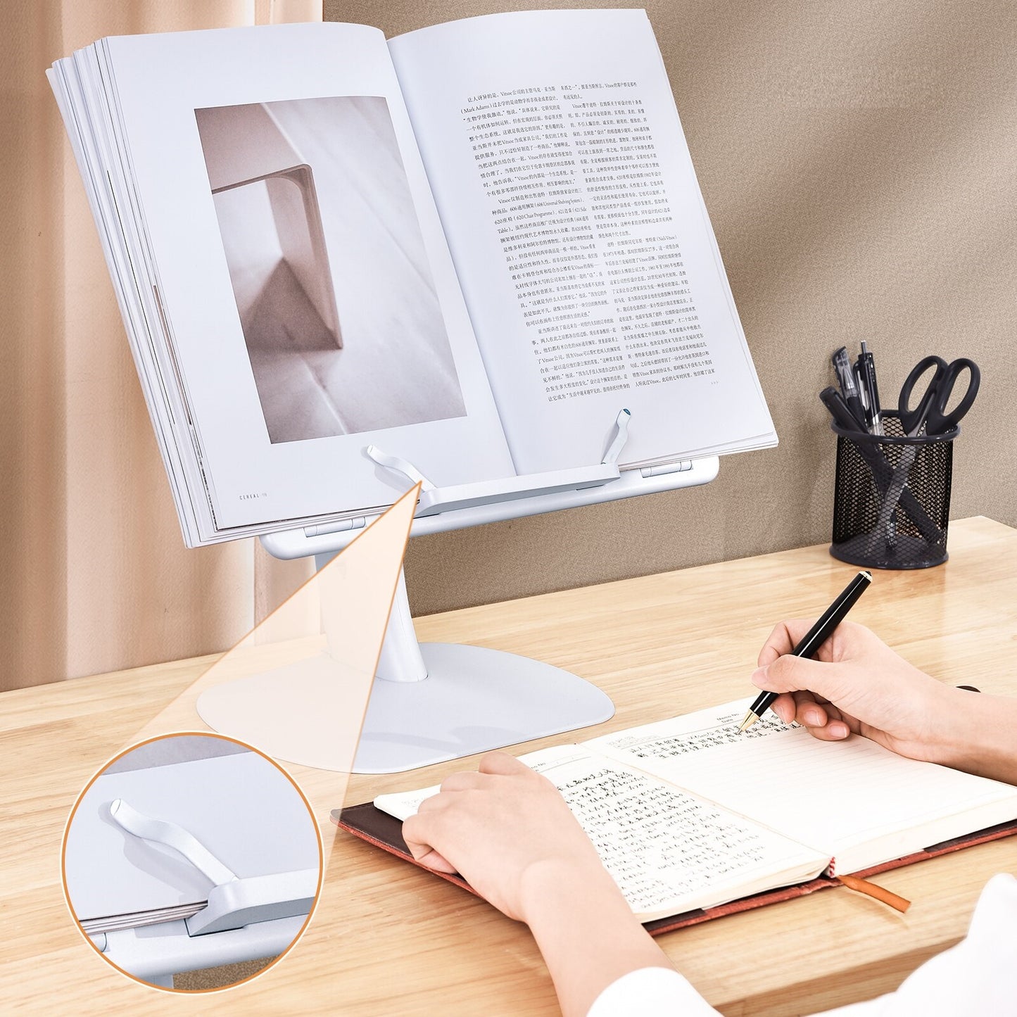 -20% Foldable book desk: versatile learning solution
