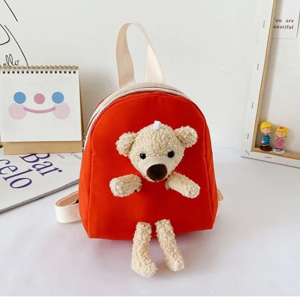 -20% Cute Bear Plush Backpack