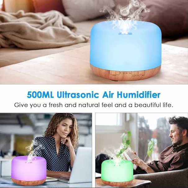 Electric Oil Scented Aromatherapy Aroma Diffuser Ultrasonic Homedics Scent