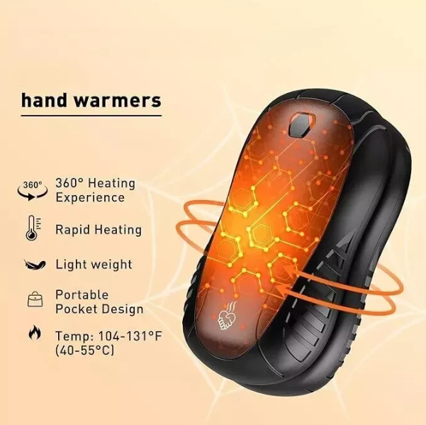 6000mAh Rechargeable Pocket Hand Heat Warmers