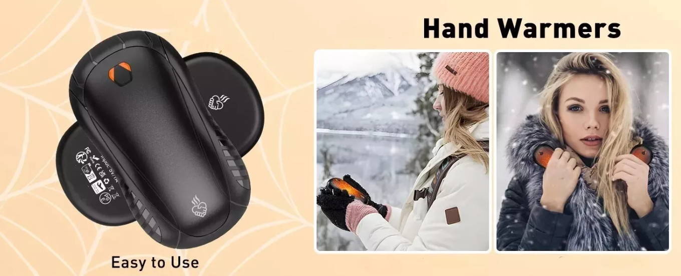 6000mAh Rechargeable Pocket Hand Heat Warmers