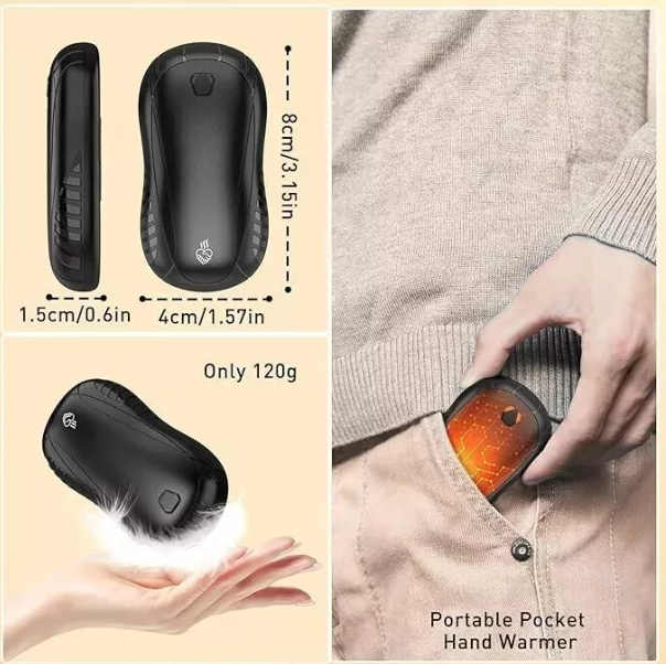 6000mAh Rechargeable Pocket Hand Heat Warmers