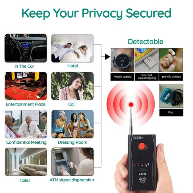 The Best Bug Detector - Hidden Camera and Microphones Detector