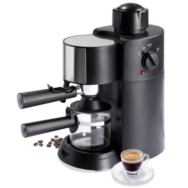 3.5 Bar Coffee Maker for Cappuccino, Espresso, Latte w/ Steam Wand