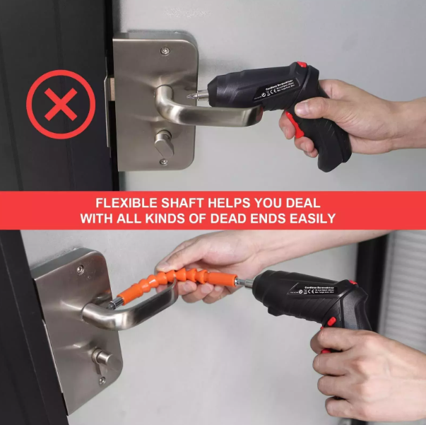 Electrical Cordless Rechargeable Power Screwdriver Set