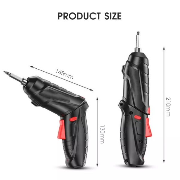 Electrical Cordless Rechargeable Power Screwdriver Set