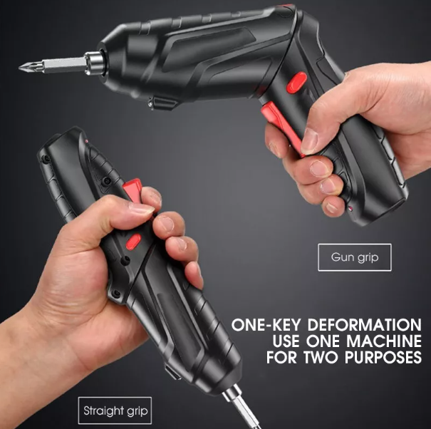 Electrical Cordless Rechargeable Power Screwdriver Set