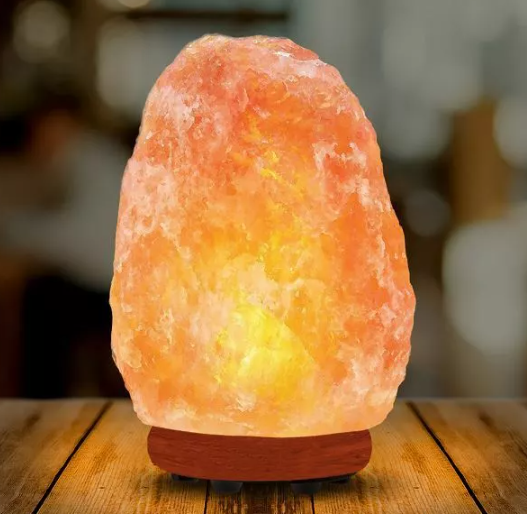 Pink Himalayan Salt Light – Soothing Rock Lamp for Home & Wellness