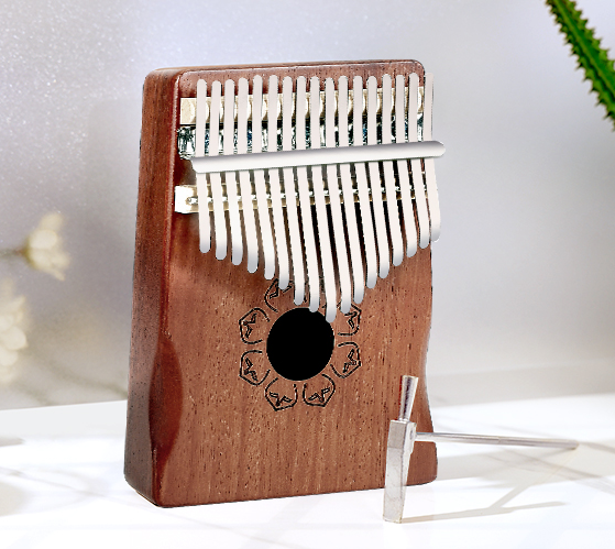 Kalimba Thumb Piano – 17-Key Finger Piano for Relaxing & Soothing Music