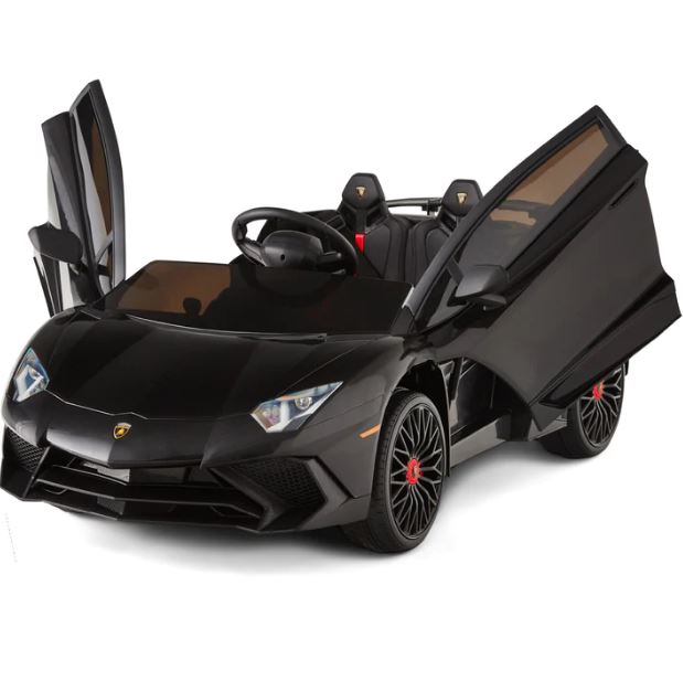 12V Kids Ride On Lamborghini Aventador SV Sports Car Toy w/ Parent Control