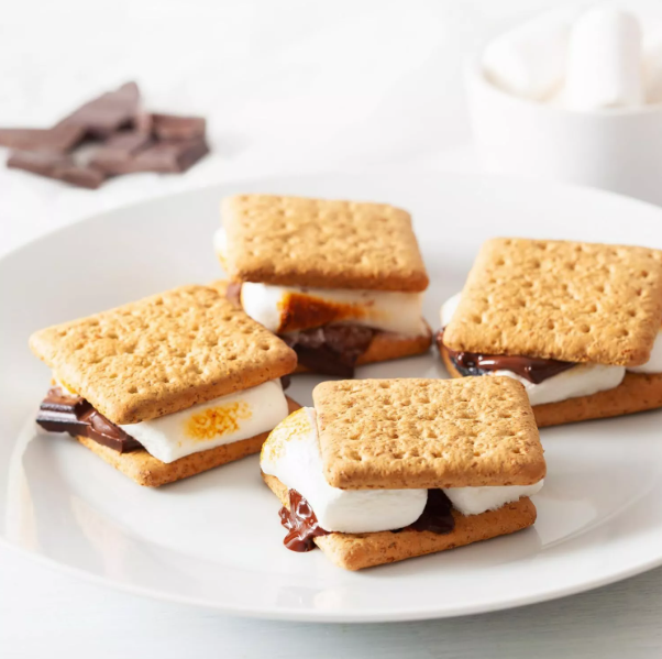 Tabletop Indoor Electric S'mores Maker with Marshmallow Roasting Sticks