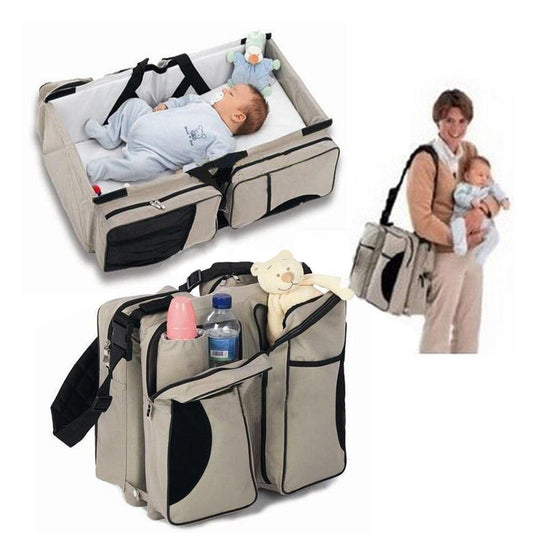 Portable baby bag
